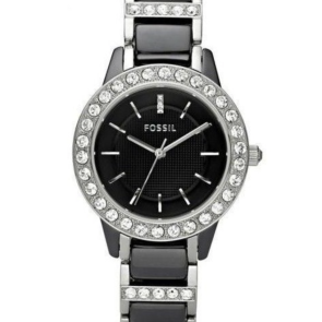 Bracelet de montre Fossil CE1018 Céramique Acier 15mm